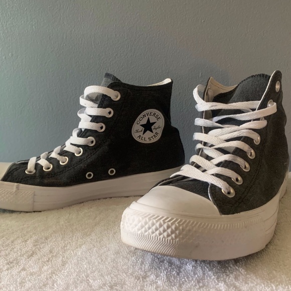 chuck taylor all star stone wash high top
